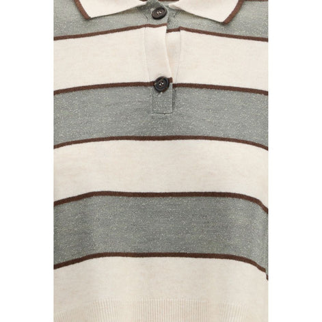 Brunello Cucinelli Multicolor Wool Oves Aries T-Shirt