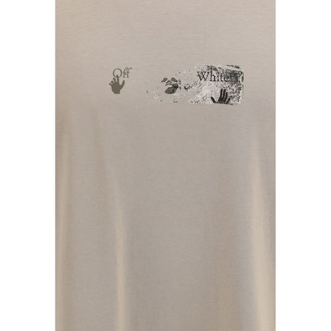 Off-White Beige Cotton Sportswear