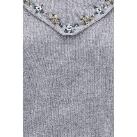Prada Gray Cashmere Sweatshirt