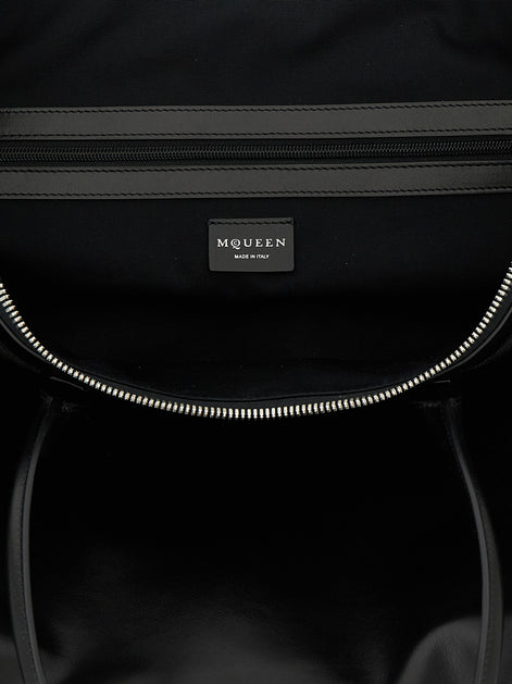 Alexander McQueen Black Calfskin Shoulder Bag