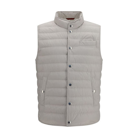 Brunello Cucinelli White Polyester Coat