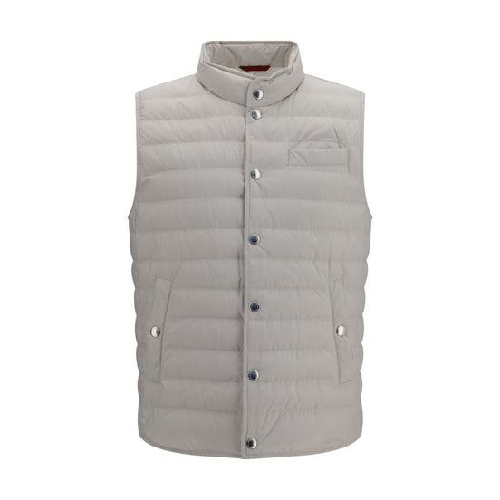 Brunello Cucinelli White Polyester Coat