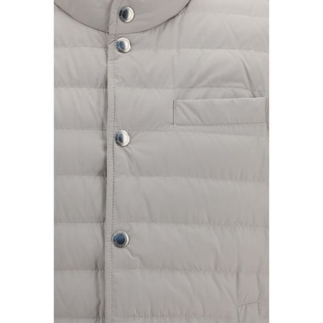 Brunello Cucinelli White Polyester Coat