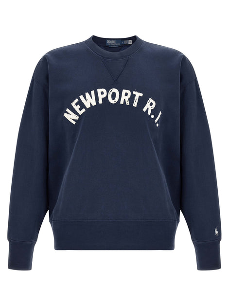 Polo Ralph Lauren Blue Cotton Sweatshirt