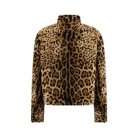 Max Mara Brown Cotton Full-Length Jacket