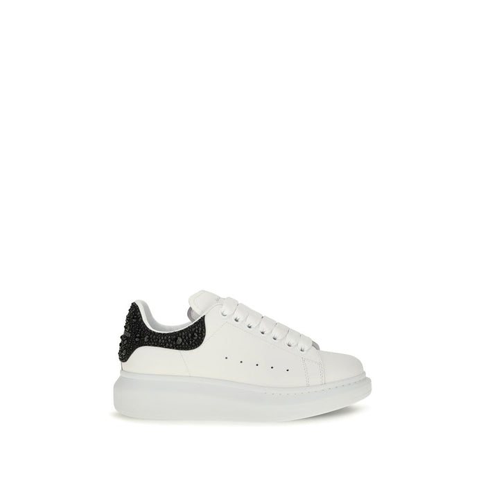 Alexander McQueen White Leather Chunky Sneakers