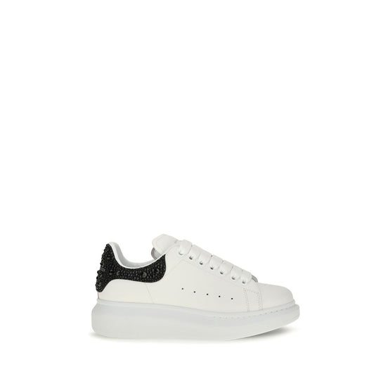 Alexander McQueen White Leather Chunky Sneakers