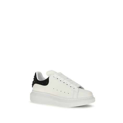 Alexander McQueen White Leather Chunky Sneakers