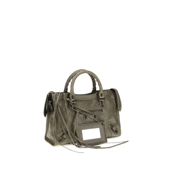 Balenciaga Le City small Gray Lamb Handbag