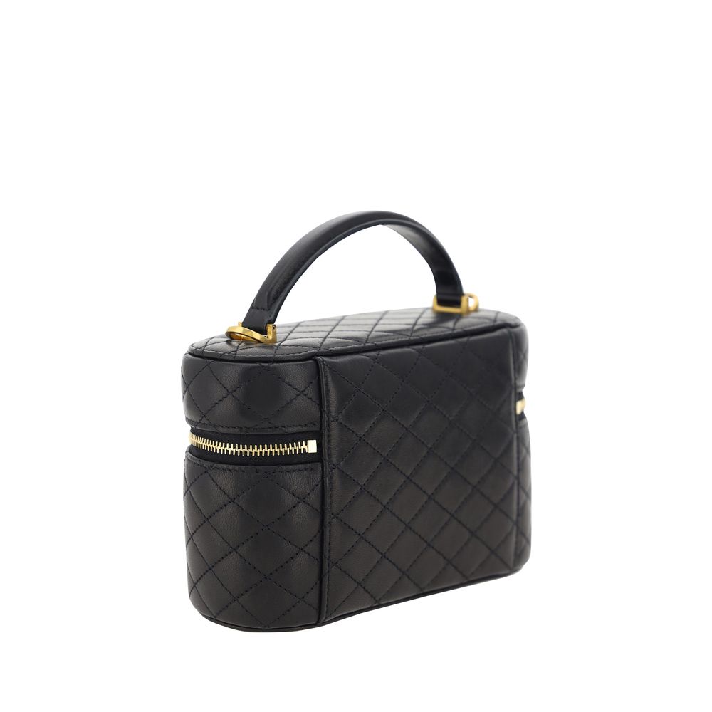 Saint Laurent Vanity Gaby Black Lamb Shoulder Bag