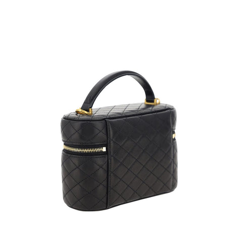Saint Laurent Vanity Gaby Black Lamb Shoulder Bag