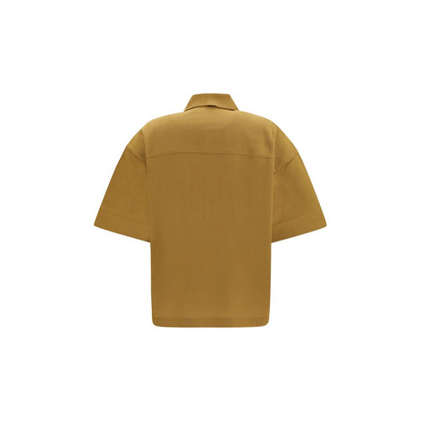 Saint Laurent Bicolor Cotton Polo Shirt
