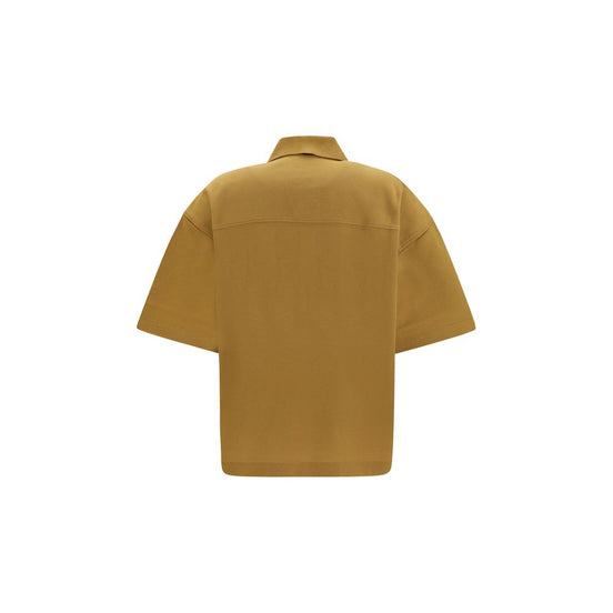 Saint Laurent Bicolor Cotton Polo Shirt