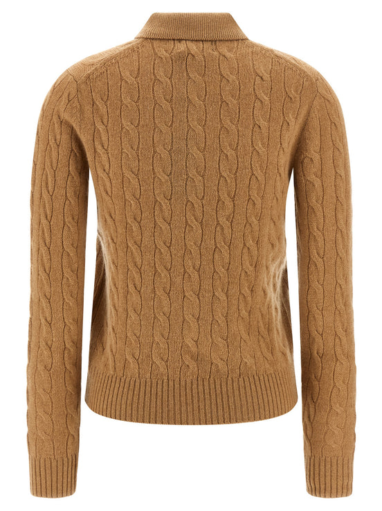 Polo Ralph Lauren Beige Wool Polo Shirt