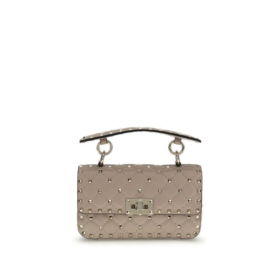 Valentino Garavani Pink Calf Leather Bos Taurus Handbag