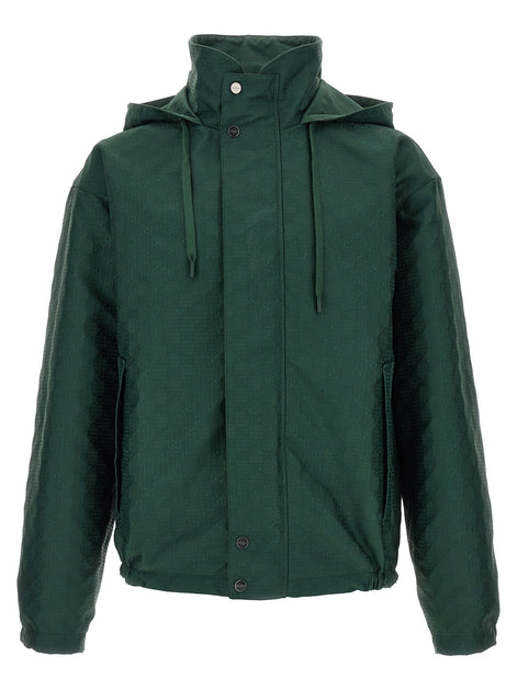 Gucci Bicolor Cotton Shell Jacket