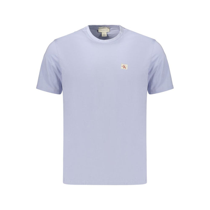 Calvin Klein Azzurro Cotton Mens T-Shirt