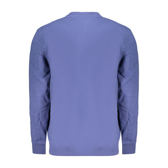 Tommy Hilfiger Blue Cotton Men's Sweatshirt