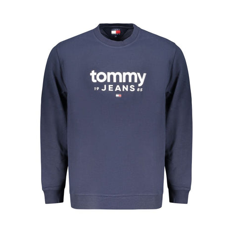 Tommy Hilfiger Blue Cotton Men's Sweatshirt