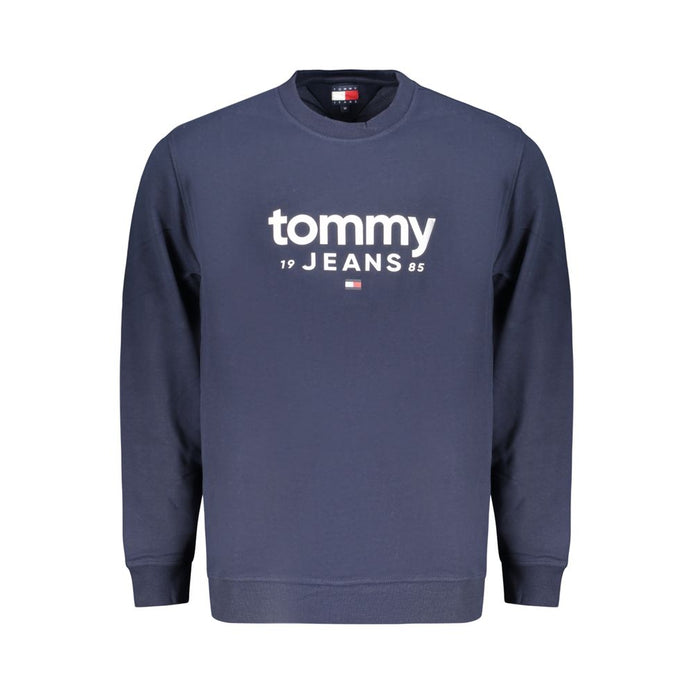 Tommy Hilfiger Blue Cotton Men's Sweatshirt