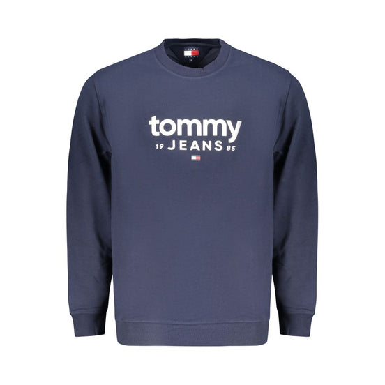 Tommy Hilfiger Blue Cotton Men's Sweatshirt
