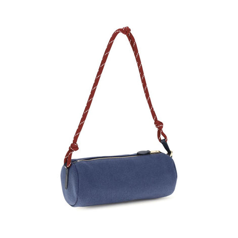 Miu Miu Blue Cotton Wallet