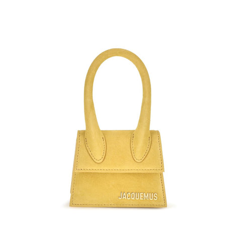 Jacquemus Bicolor Calf Leather Bos Taurus Shoulder Bag