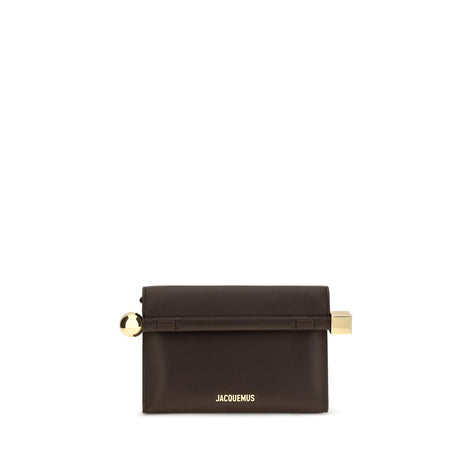 Jacquemus Brown Lamb Ovis Aries Aries Shoulder Bag