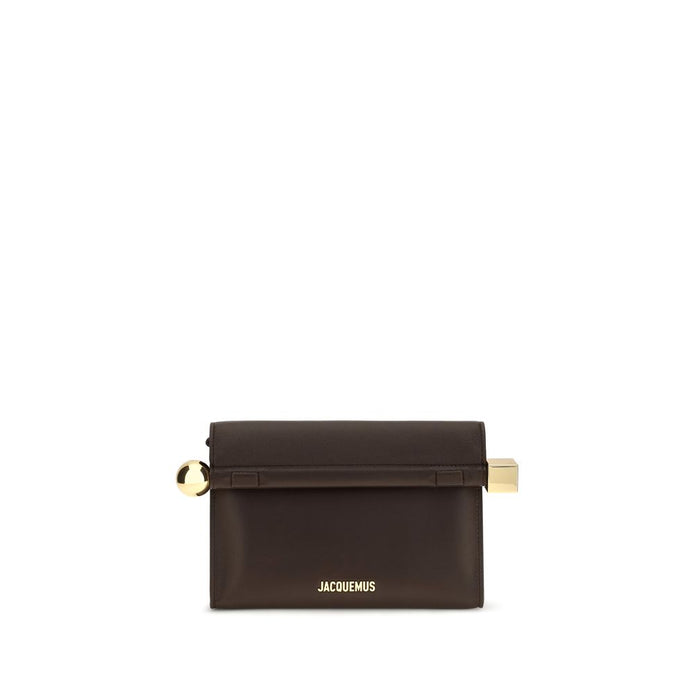 Jacquemus Brown Lamb Ovis Aries Aries Shoulder Bag