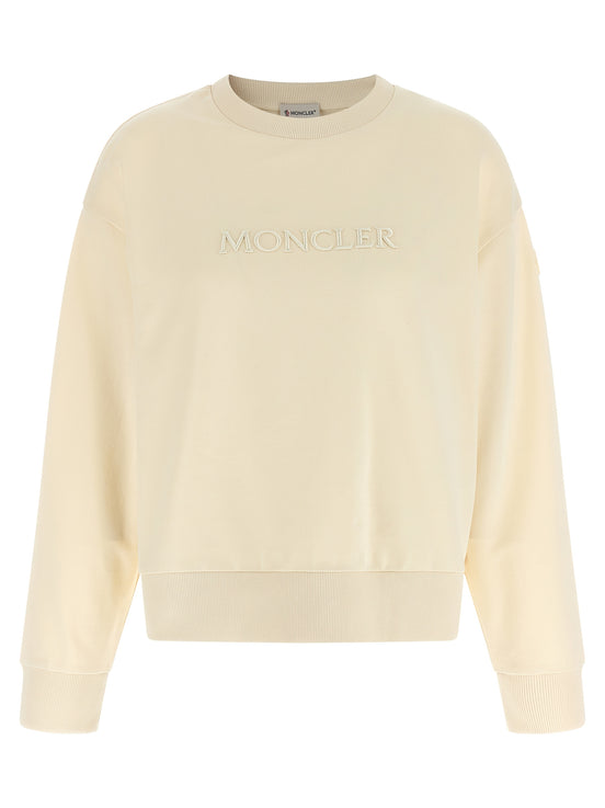 Moncler Beige Cotton Sweatshirt