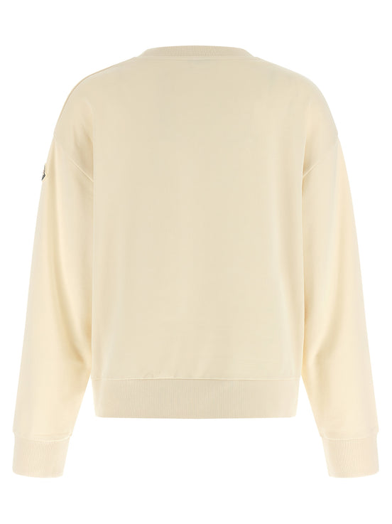 Moncler Beige Cotton Sweatshirt