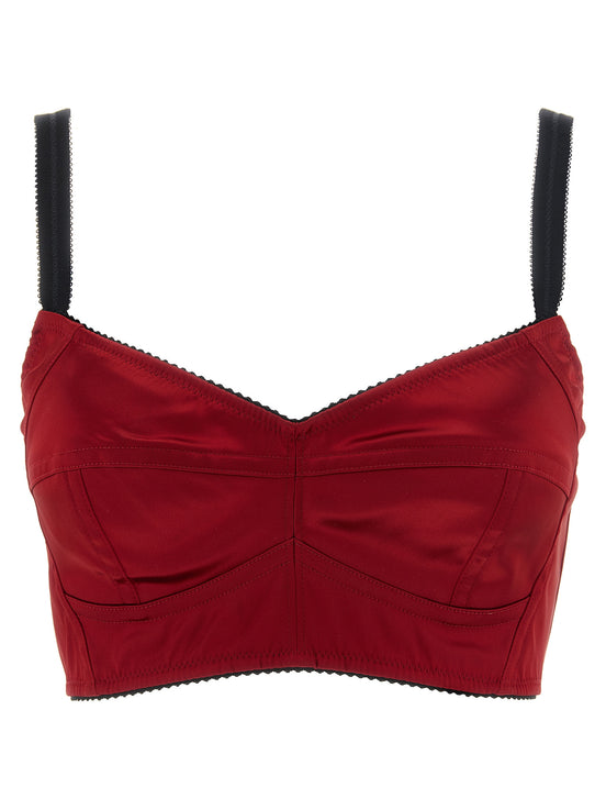 Dolce & Gabbana Multicolor Acetate Tank Tops