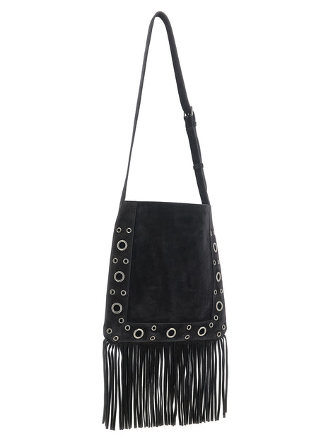 Valentino Garavani Black Calfskin Shoulder Bag
