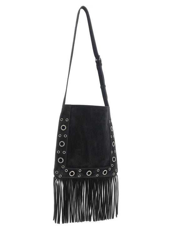 Valentino Garavani Black Calfskin Shoulder Bag