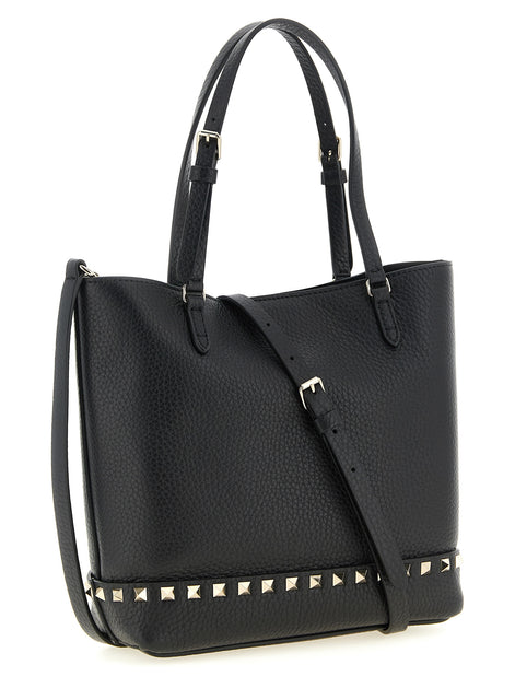 Valentino Garavani Black Calfskin Shoulder Bag