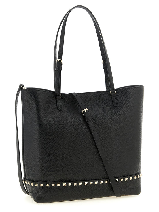 Valentino Garavani Black Calfskin Shoulder Bag