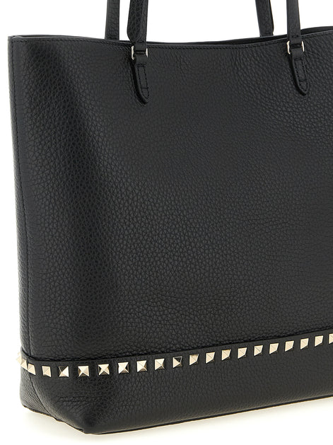 Valentino Garavani Black Calfskin Shoulder Bag