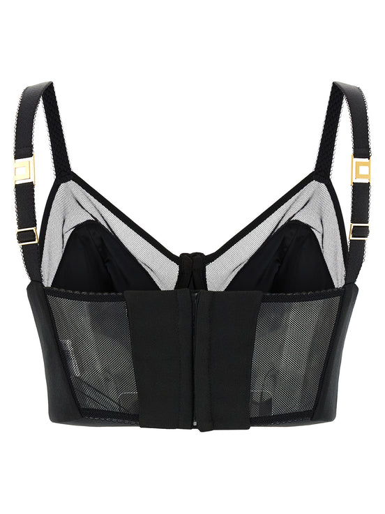 Elisabetta Franchi Black Virgin Wool Tank Tops