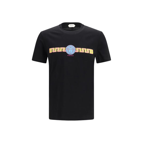 Versace Black Cotton T-Shirt