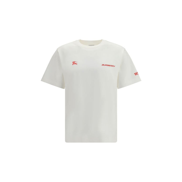 Burberry White Cotton T-Shirt
