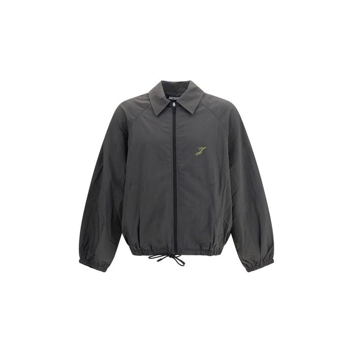 Jacquemus Gray Polyamide Full-Length Jacket