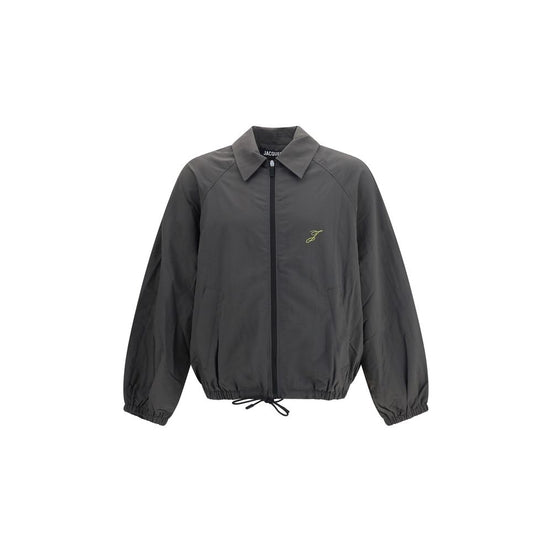 Jacquemus Gray Polyamide Full-Length Jacket