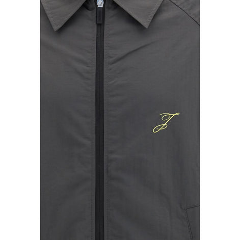 Jacquemus Gray Polyamide Full-Length Jacket