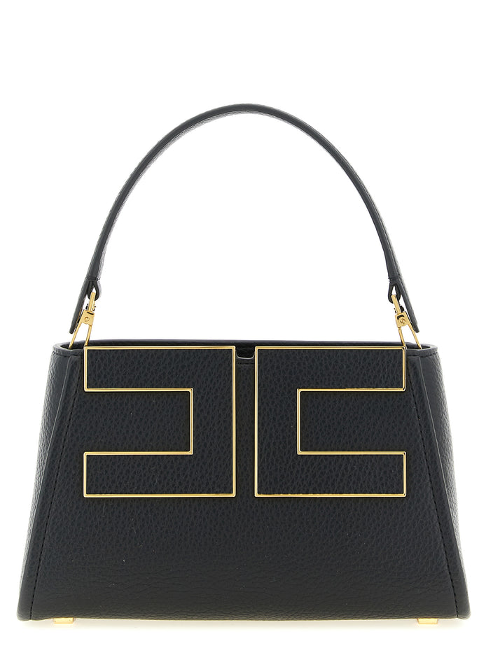 Elisabetta Franchi Black Polyester Handbag