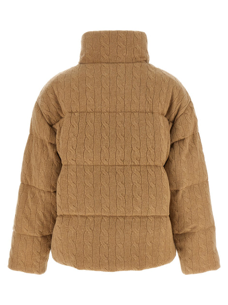 Polo Ralph Lauren Beige Wool Full-Length Jacket