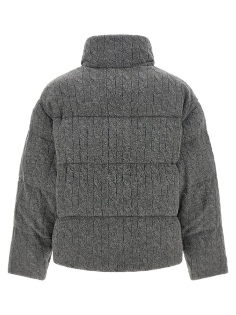 Polo Ralph Lauren Gray Wool Full-Length Jacket