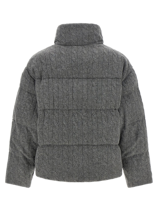Polo Ralph Lauren Gray Wool Full-Length Jacket