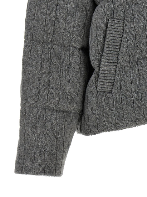 Polo Ralph Lauren Gray Wool Full-Length Jacket