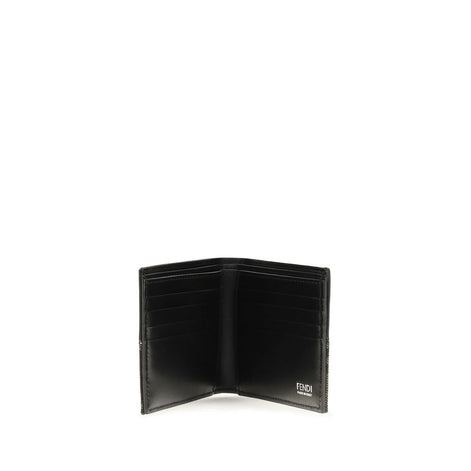 Fendi Brown Calf Leather Bos Taurus Wallet