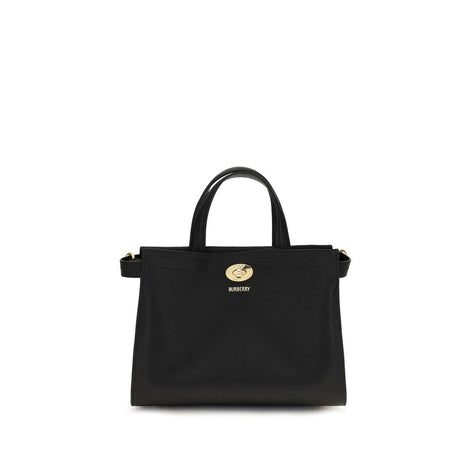 Burberry Black Cotton Handbag